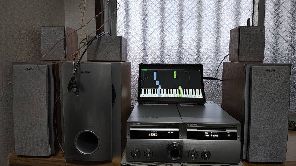 5.1chサラウンドスピーカーとして使用していました動作確認済 SONY CMT-SE9 ソニー システムコンポ ミニコンポ /【Buyee ...