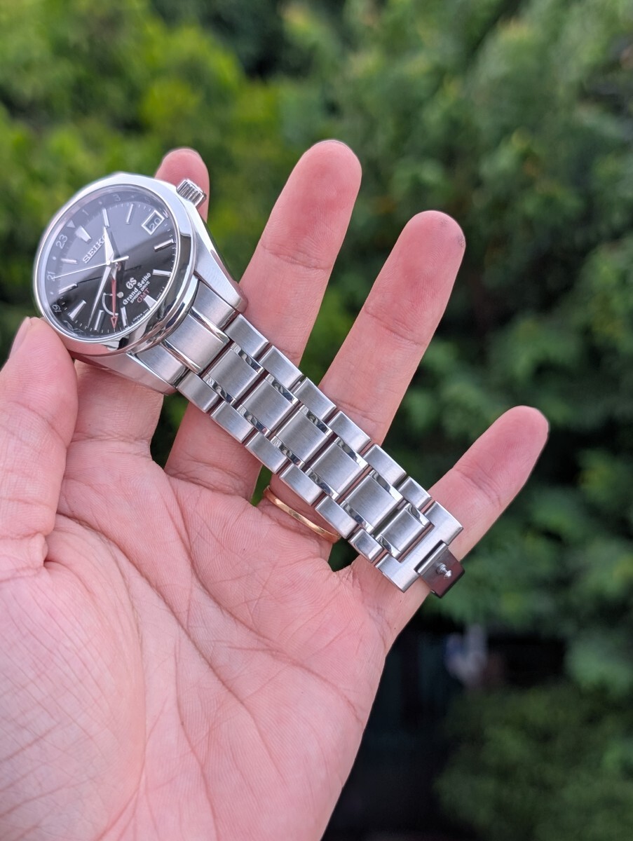 Grand Seiko Spring Drive SBGE011 / 9R66-0AL0 グランドセイコー腕時計 自動巻き デイデイト 黒文字 ...