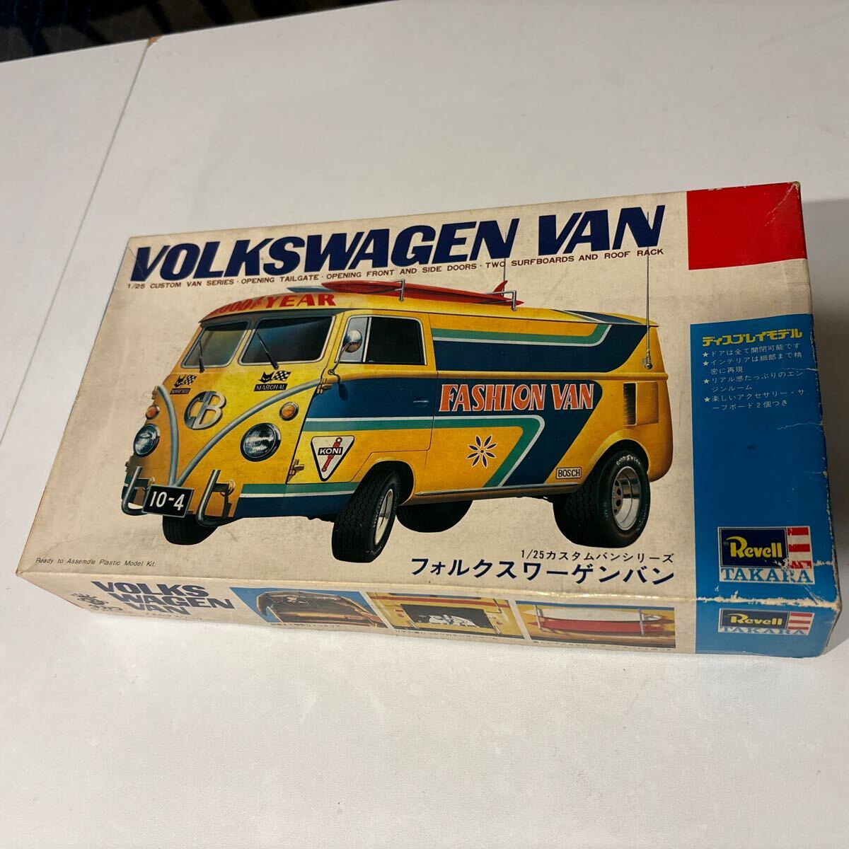 【送料0円】 1/25 TAKARA Revell タカラ レベル VOLKSWAGEN VAN フォルクスワーゲン