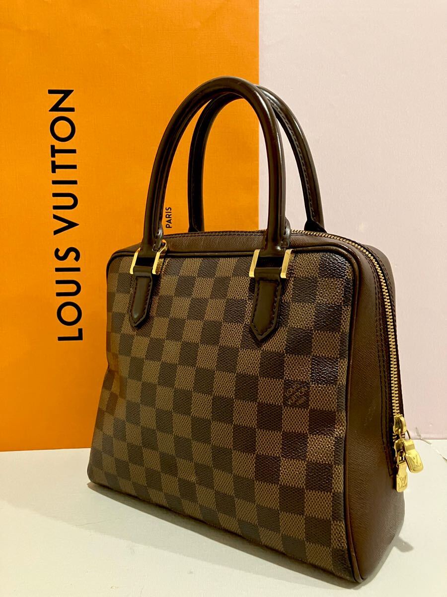 LOUIS VUITTON ○ 極美品 ルイヴィトン ダミエ ブレラ エベヌ  