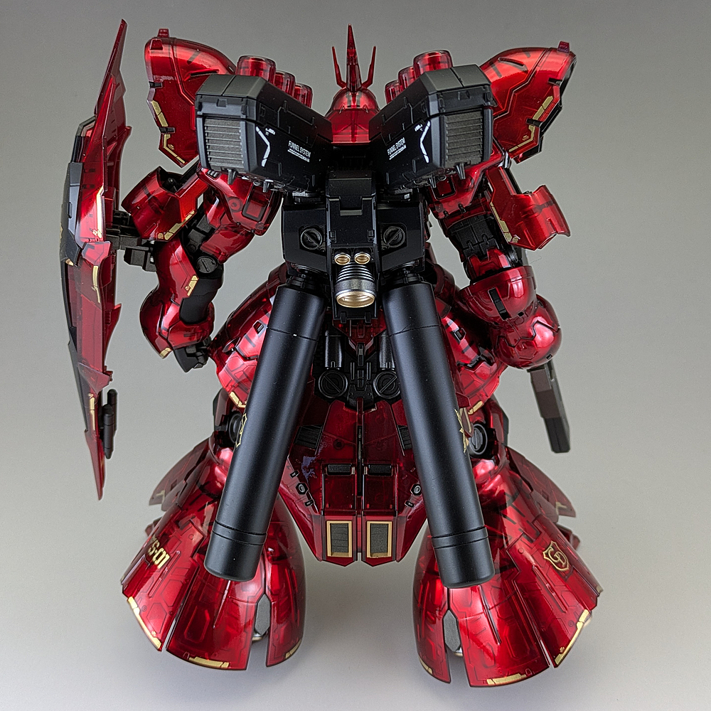 令和2V RG サザビー [メカニカルコアメッキ] (ロング·ライフル) RG