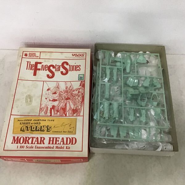 1円〜 ジャンク ボークス 1/100 ファイブスター物語/FSS ナイト オブ ゴールド ATORK’S マグロウ ガレージキット ...