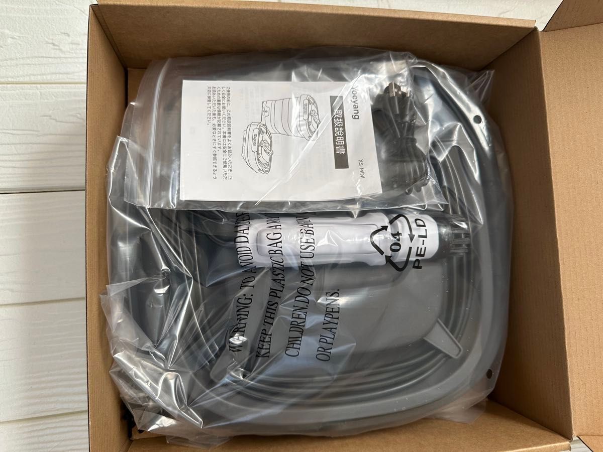 Yoeyang XS-MINI 高圧洗浄機 コンパクト 12Lバケツ 週末SALE】Yoeyang XS-MINI 高圧洗浄 コードレス12L折り畳みバケツ付き
