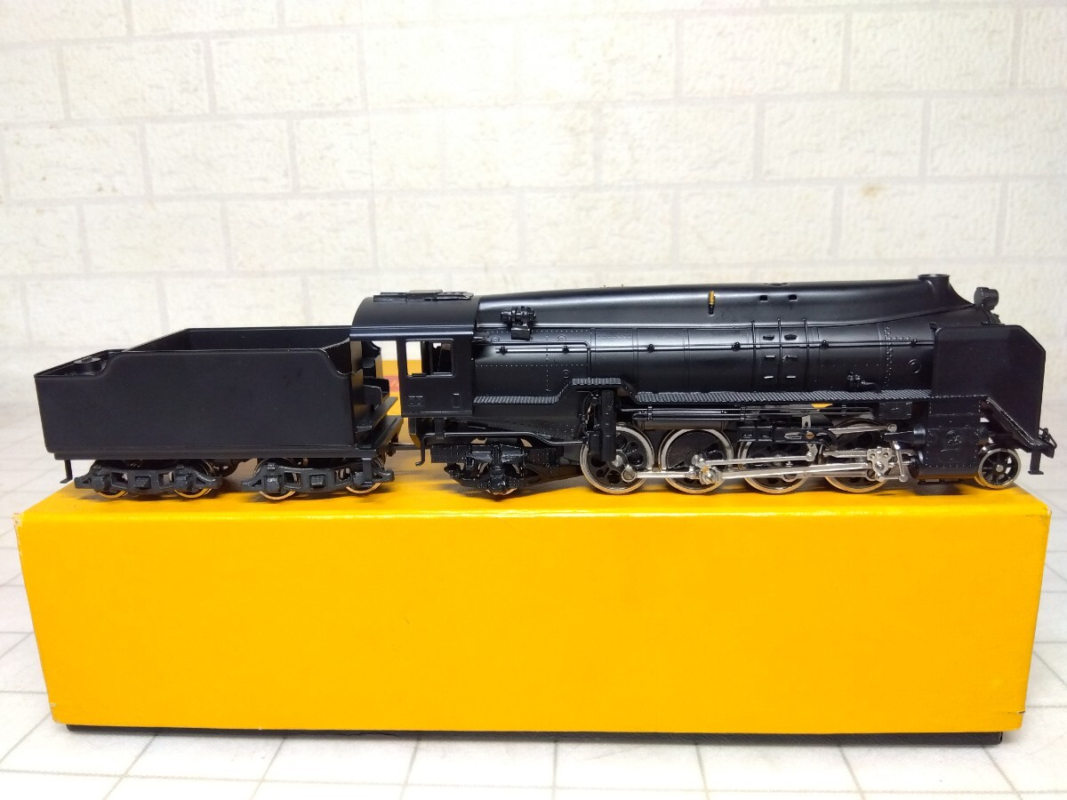 316 アダチ D51 蒸気機関車 model JNR D51 全流 No. 1008 Adachi スーパーなめくじ HOゲージ ジャンク ...