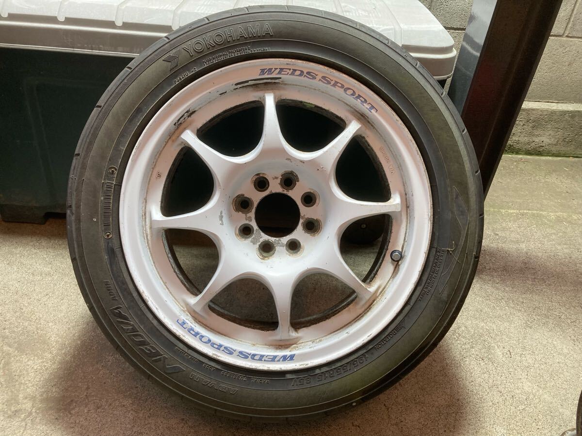 Tc05 Rim wedssport ウェッズスポーツ TC05 1本PCD100/114.3 195/55R15 6JJ +38 シビック・ミラージュなど ...
