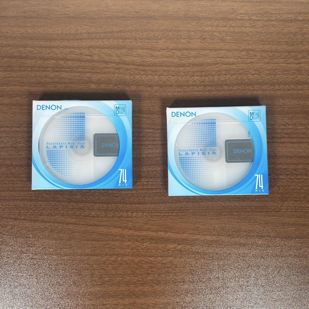 5 Minidisc Denon Lapisia 5 Colors Mix MD 74 min