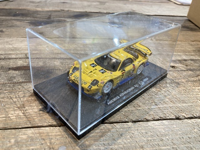 エブロ 1/43 AMEMIYA ASPARA DRINK RX7 JGTC 2004 7 イエロー LEGEND OF JGTC 43707 ...