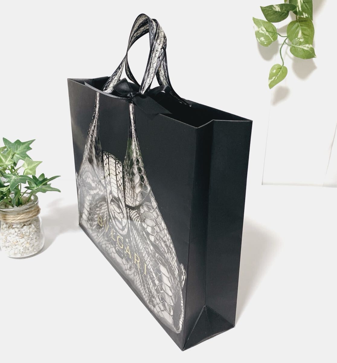 希少 美品 ブルガリ ミレリゲ トートバッグ 鍵付き PVC レザー シルバー 希少 美品 ブルガリ ミレリゲ トートバッグ 鍵付き PVC レザー