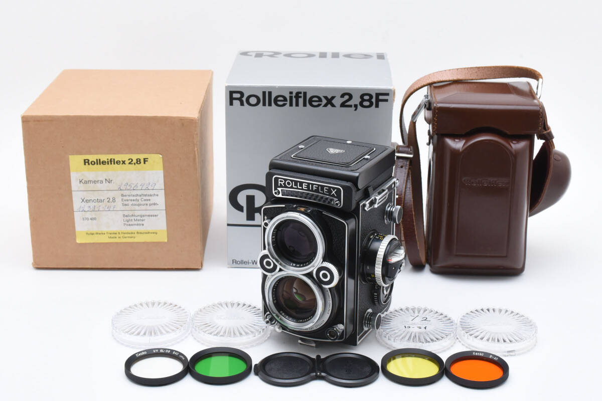 Rollei ROLLEIFLEX 2,8F Objectif Xenotar 2,8/80mm K7F3 étui