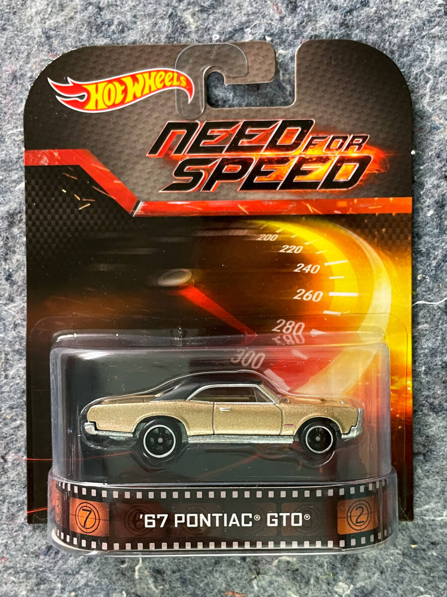 HOT WHEELS '67 Pontiac GTO Need for Speed Retro Entertainment échelle 1