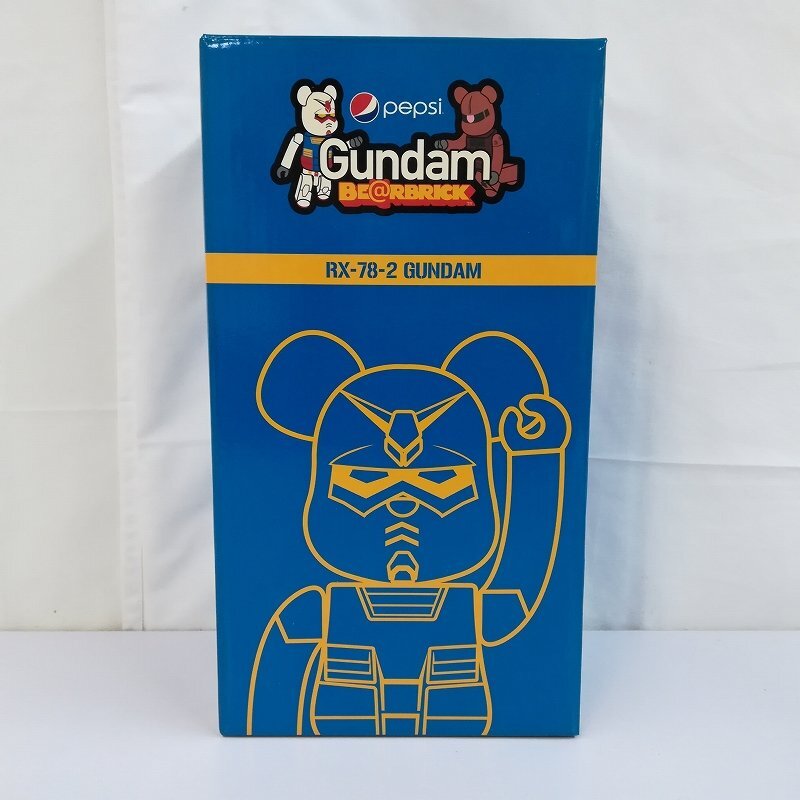mV528b [希少] 未開封 キャンペーン当選品 PEPSI ペプシ RX-78-2 GUNDAM ガンダム 400% BE@RBRICK ...