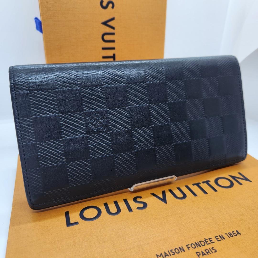 極美品 Louis Vuitton ルイヴィトン ダミエ アンフィニ ポルトフォイユ  