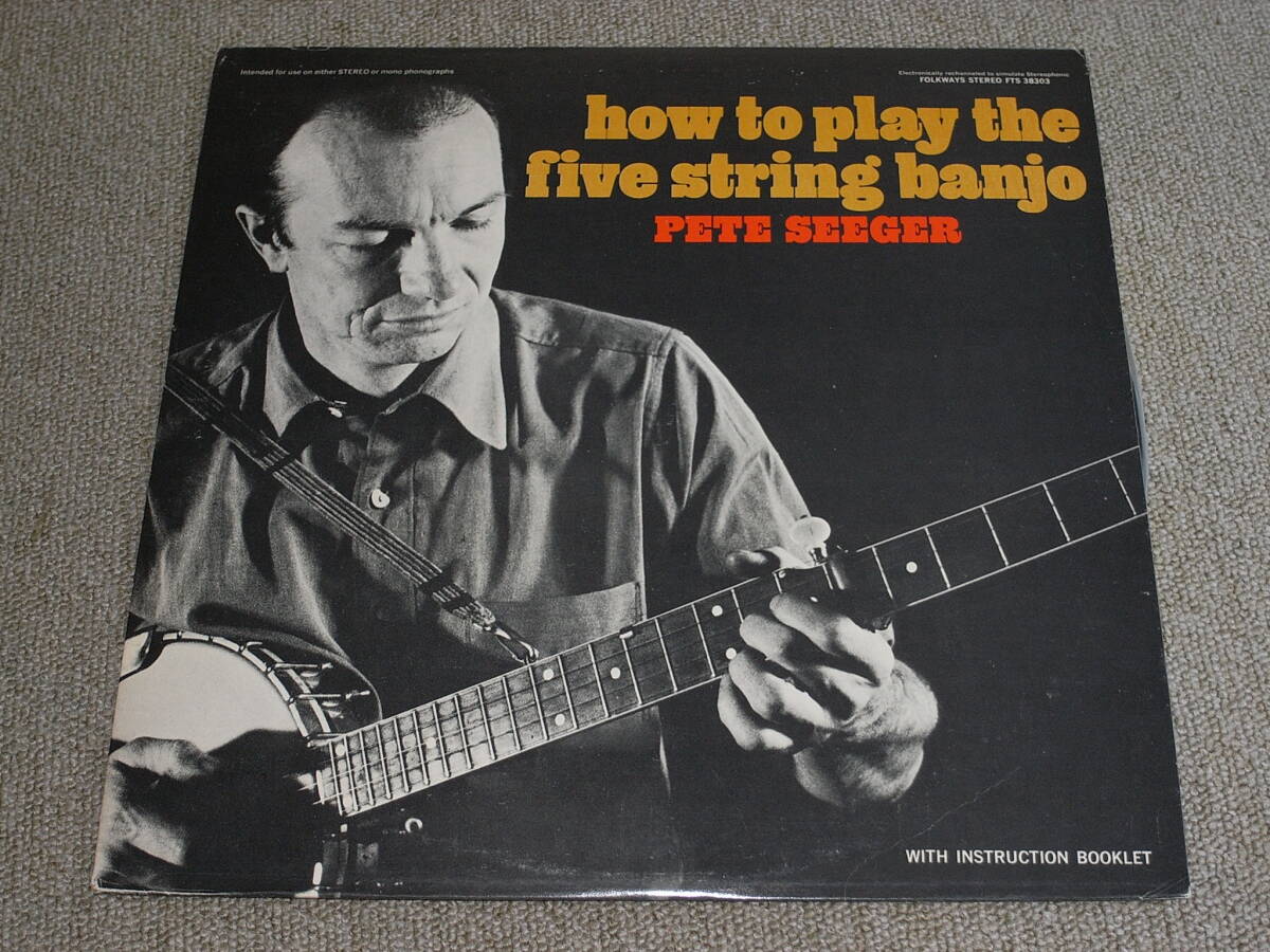 PETE SEEGER / HOW TO PLAY THE FIVE STRING BANJO /【Buyee】