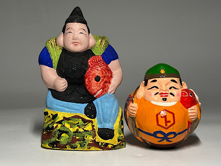 B 胸部を出して踊る娘土人形 珍品 江戸時代 土人形 郷土玩具