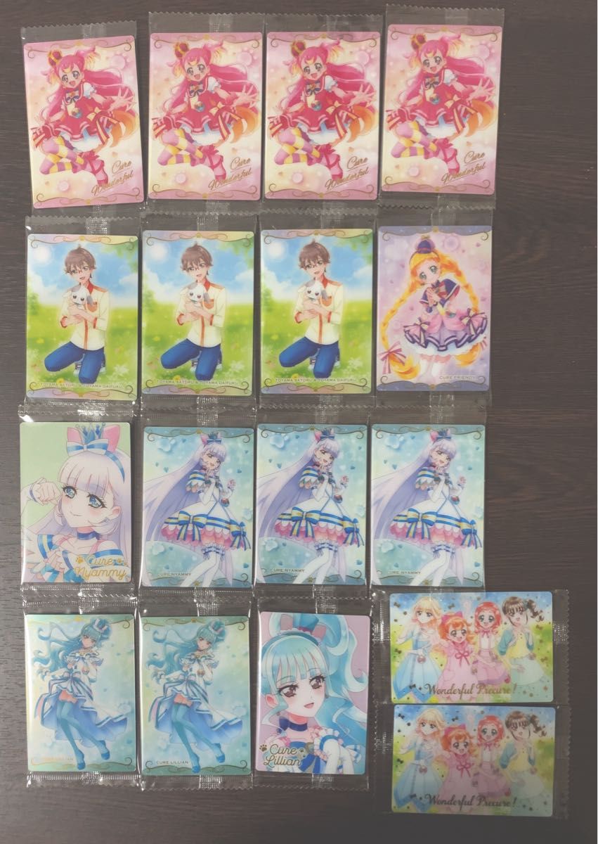プリキュアカードウエハース9 No.16 キュアワンダフル＆キュア