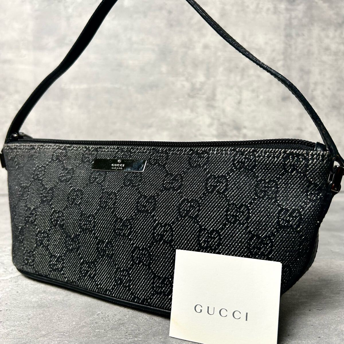 ◇極美品◇ GUCCI グッチ アクセサリーポーチ ハンドバッグ ロゴ