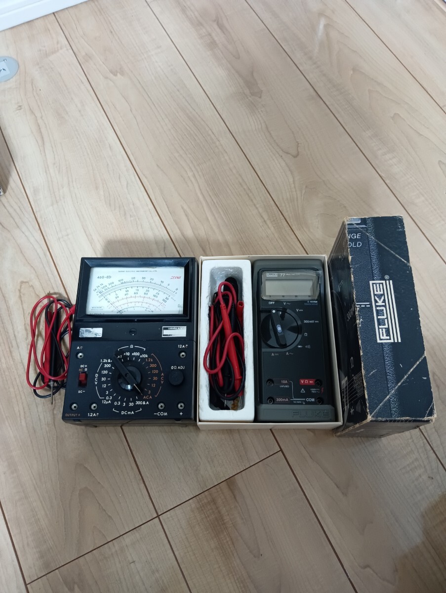 Japan Custom Multimeter 1円スタート SANWA マルチテスター 460-ED FLUKE77 MULTIMETER 測定器 /【Buyee】 Buyee ...