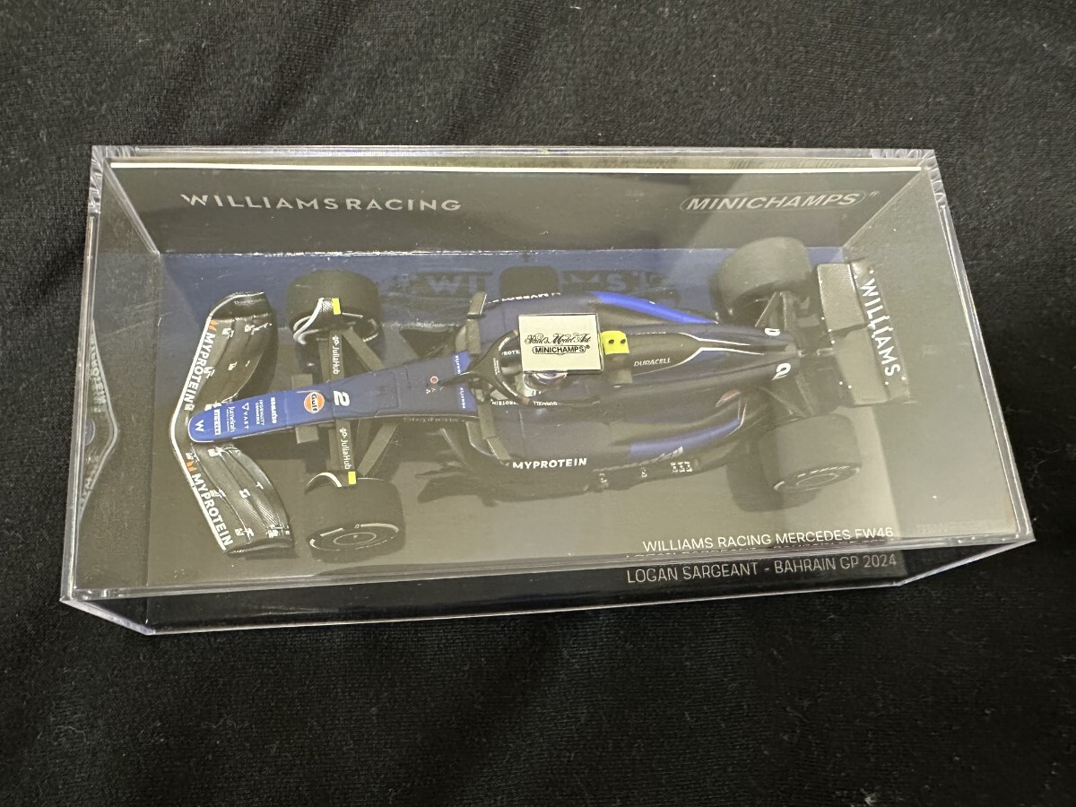 ミニチャンプス1/43 ウィリアムズ F1チーム FW46 L.サージェント