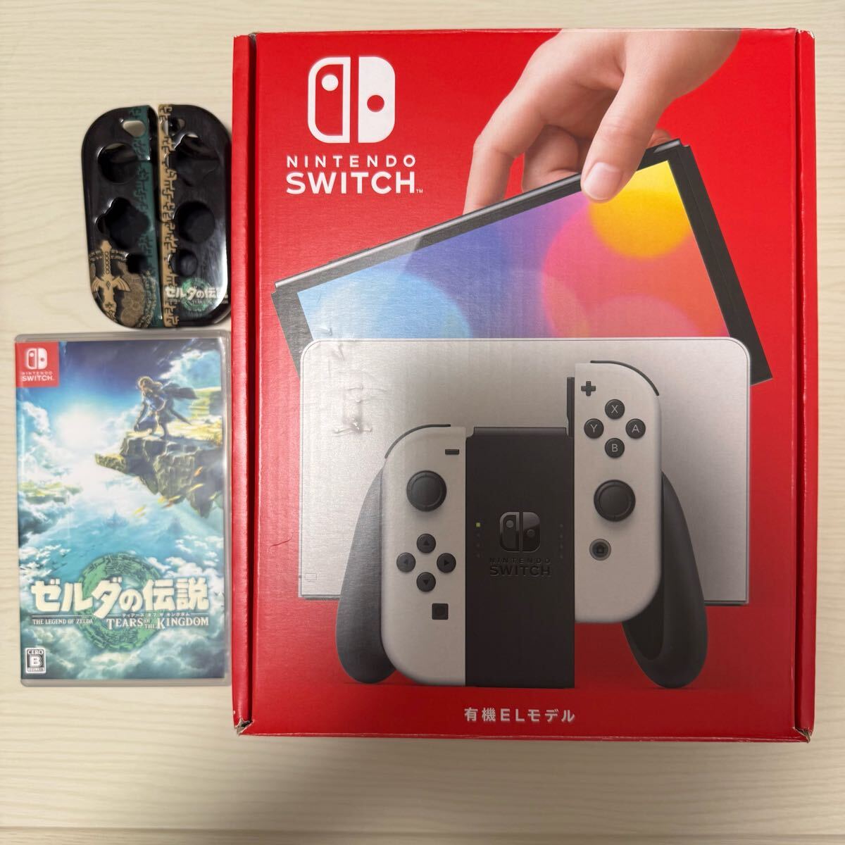 『2年保証』 switch Nintendo 有機EL ホワイト ソフト ゼルダの伝説 本体 ニンテンドースイッチ本体