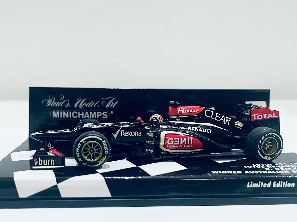 Lotus E21 Australian Gp 2013 #7 Minichamps 410130107 K. Räikkönenn 1/43