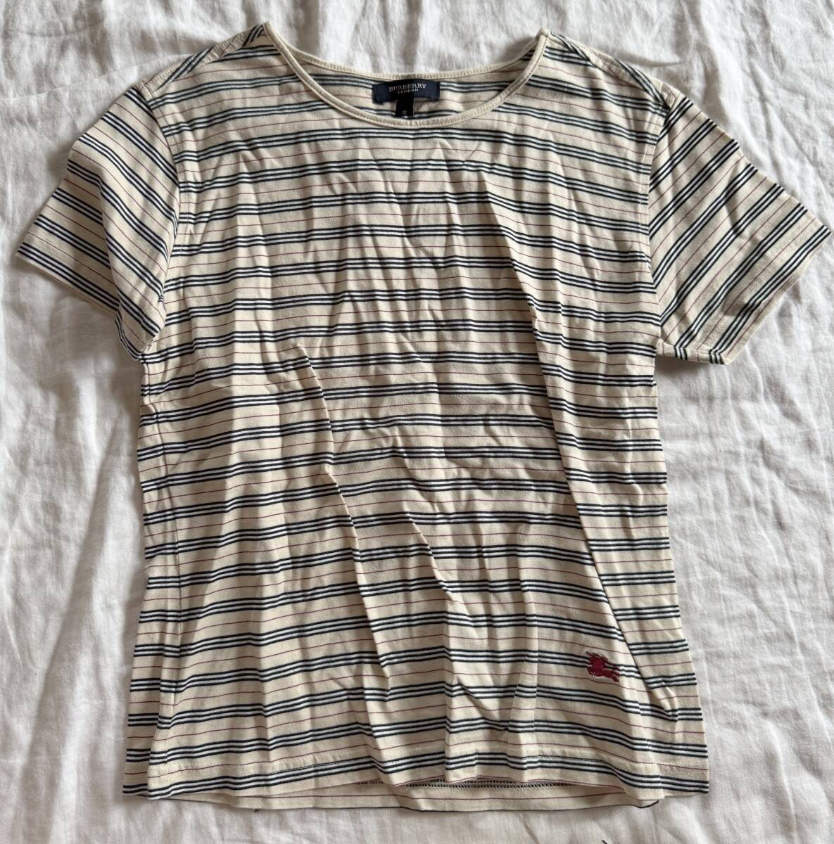 バーバリーロンドン Tシャツ S 高級タイプ ノバチェック 定番