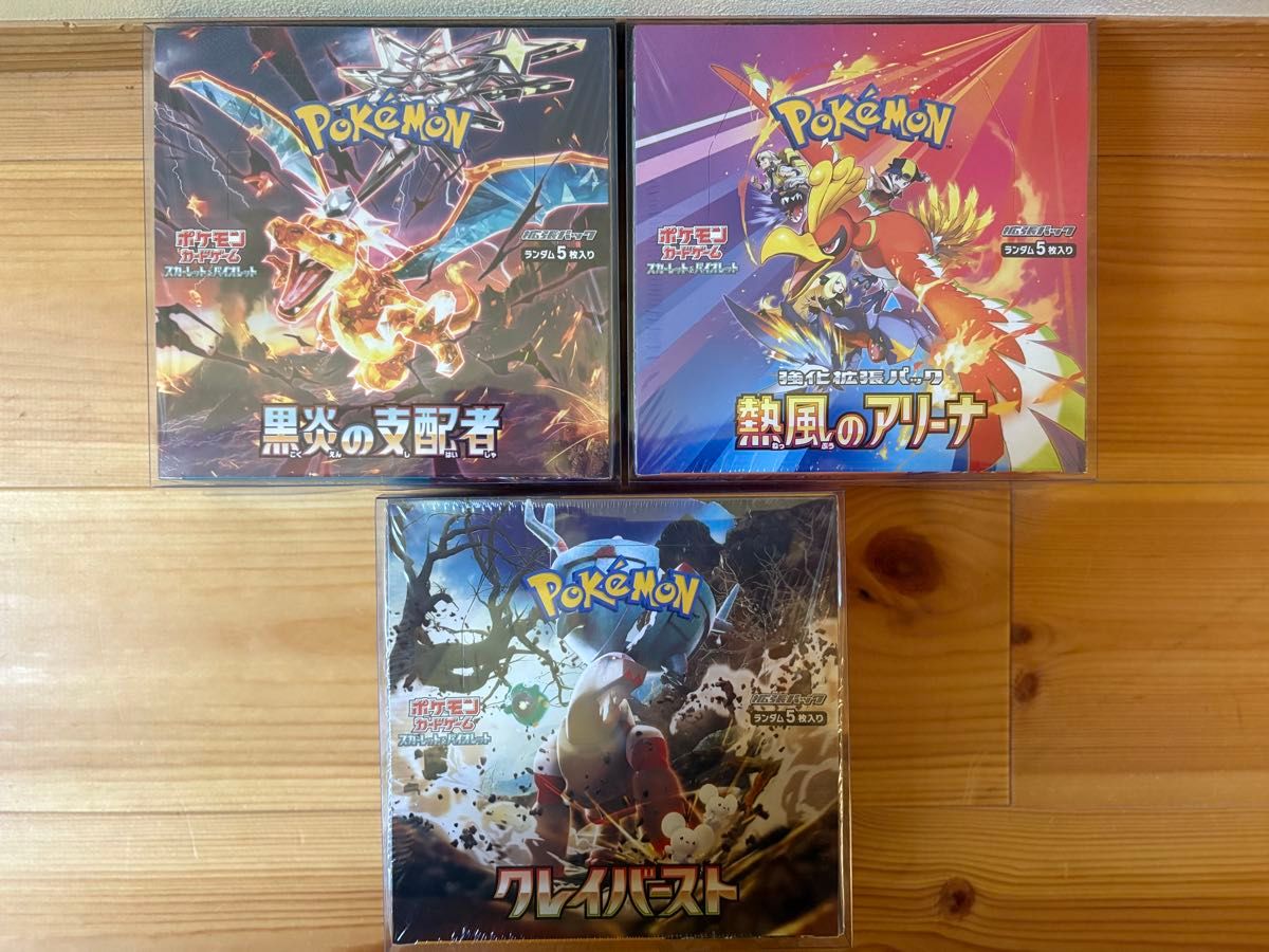 ポケモンカードゲーム 黒炎の支配者 クレイバースト 熱風のアリーナ 