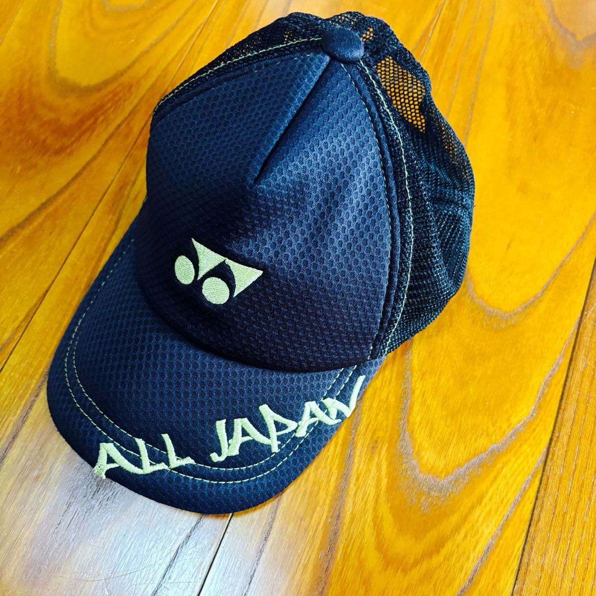 新品 ヨネックス ALLJAPAN キャップ インターハイ黒金 ブラック 限定 ヨネックス YONEX オールジャパン 帽子キャップ インターハイ黒金