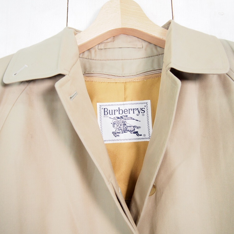 90s バーバリー Burberrys ライナー付きコットンロングステン