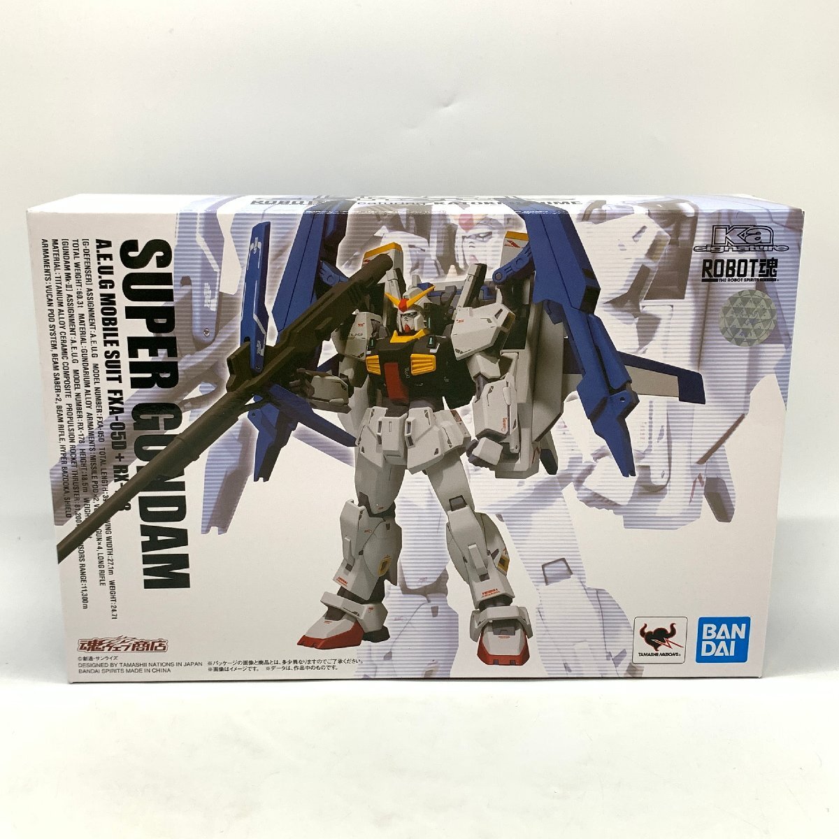 ROBOT魂 Ka signature スーパーガンダム フィギュア ガンダムMk-II Gディフェンサー[323-0530-7S8 ]☆良品 ...