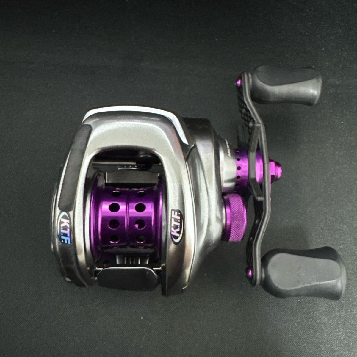 【最終値下】シマノ18バンタムMGL KTFコンプリート 紫 18バンタムmgl ktfチューン