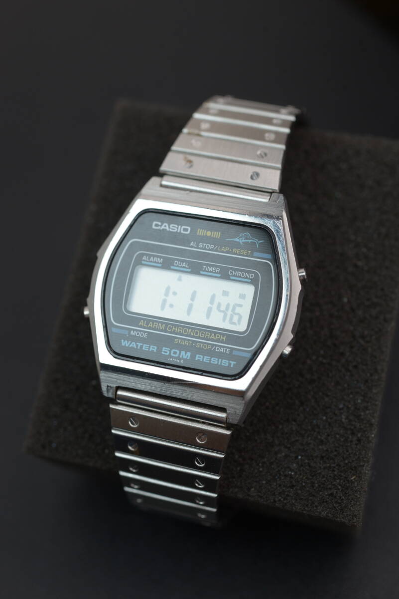 80's 激レア! ★ CASIO WS-72 MARLIN カシオ カジキ ヴィンテージ デジタル 腕時計 RARE CLASSIC *WS ...