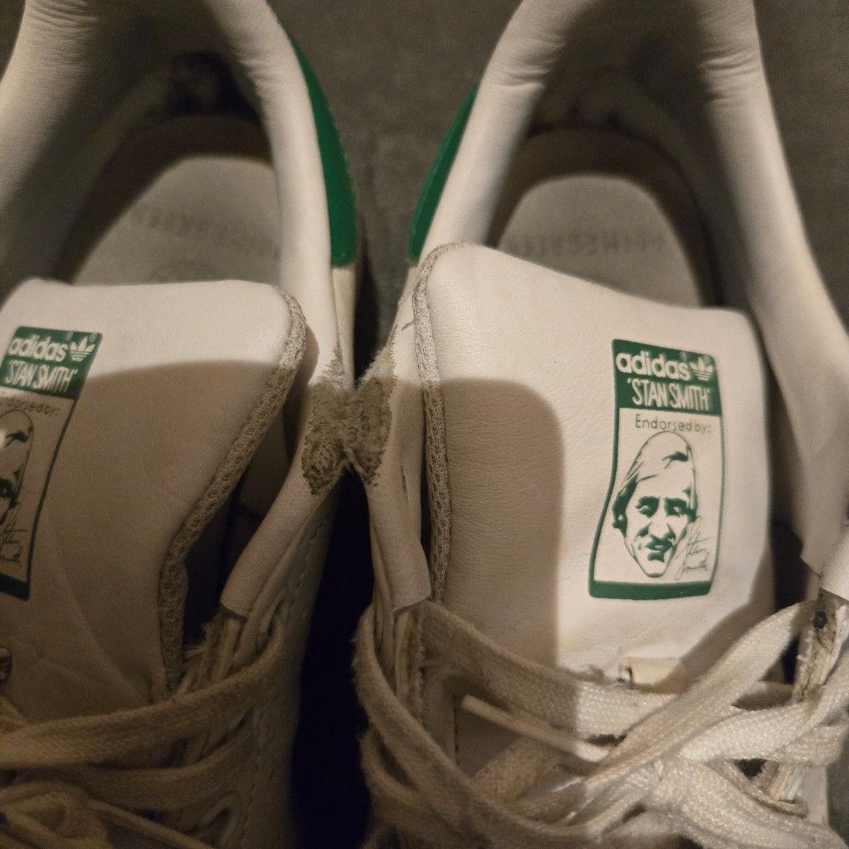 adidas STAN SMITH エンドースメント ホワイト×グリーン | Shop at 