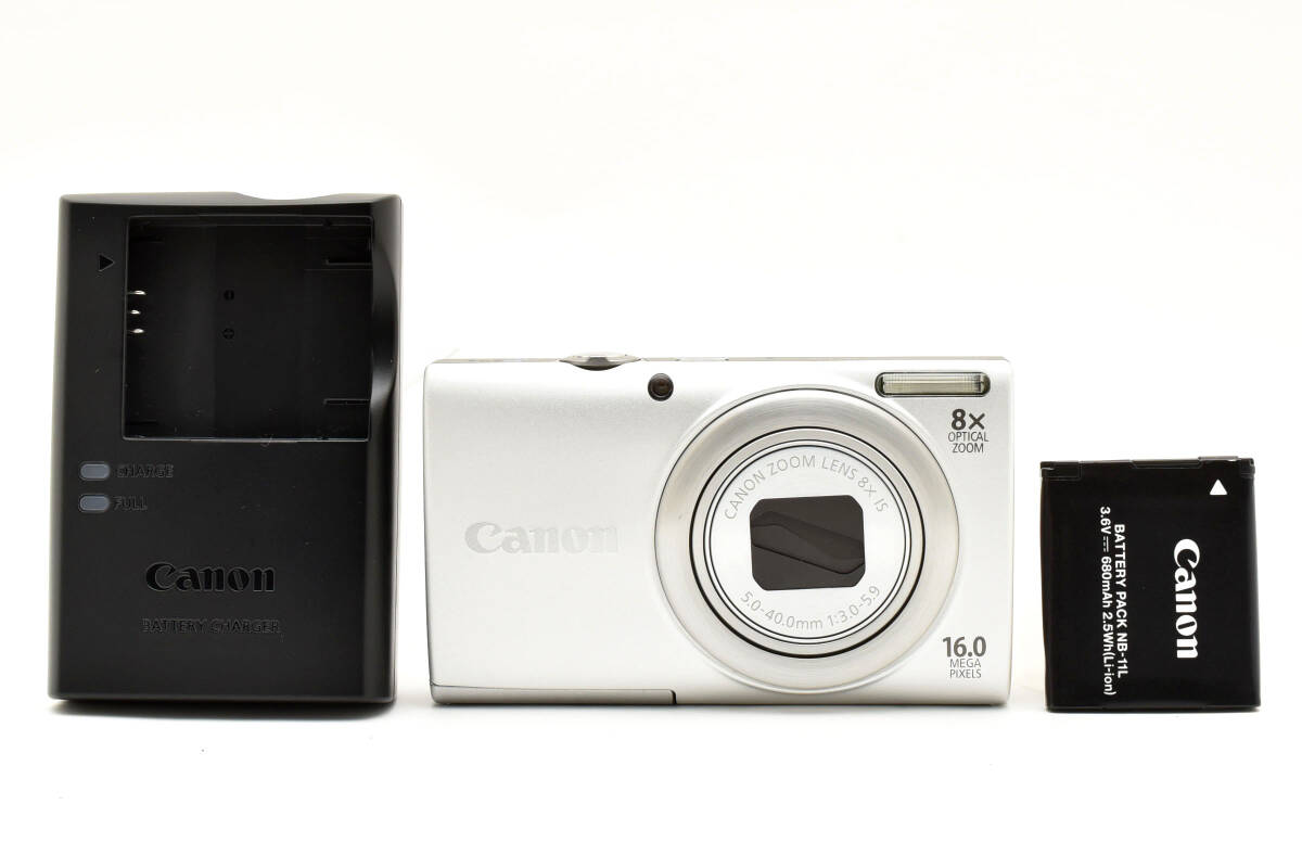 極美品】Canon PowerShot A4000 IS HD 8x キャノン コンパクト