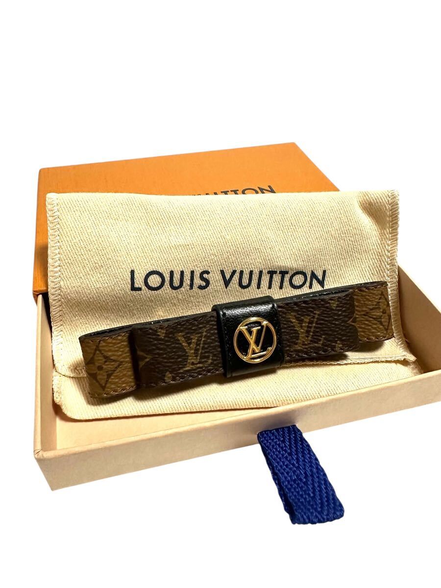 ルイヴィトン モノグラム リバース バレッタ マイ LV ボウ 正規品 美品