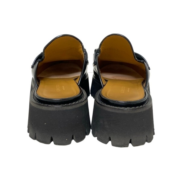 専用です。【美品】グッチミュール　37 グッチ GUCCI ミュール 37 764207 - レザー 黒 レディース