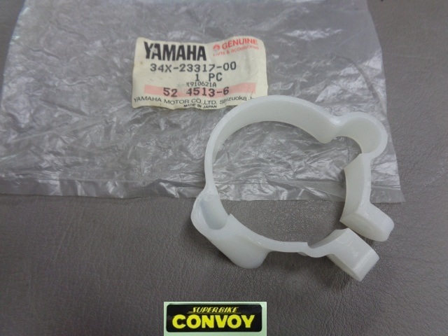 [M0219]ヤマハ セロー 純正 ケーブルホルダー 34X-23317-00 未使用品 長期保管品 検索)TW225E TW200E ...