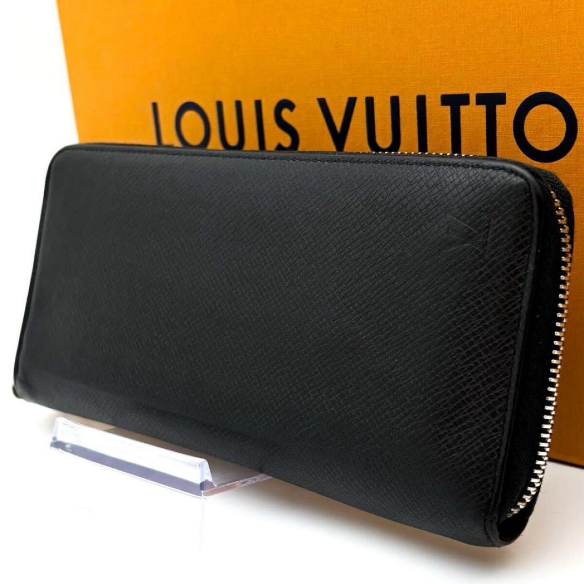 【極美品】ルイヴィトン タイガ ポルトカルトクレディ 長財布 お札入れ ノワール モノグラム ポルト・バルール・カルト・クレディ 詳細情報とお
