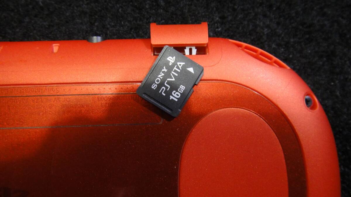 SONY PlayStation Vita / PSVITA PCH-2000 Color : Orange 【中古：稼働品】 /【Buyee ...