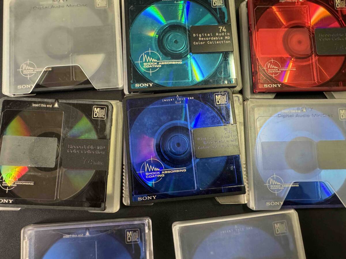 【中古】SONY MD DISC COLOR COLLECTION 8枚 MDディスク 消去済み 74分 /【Buyee】 Buyee ...