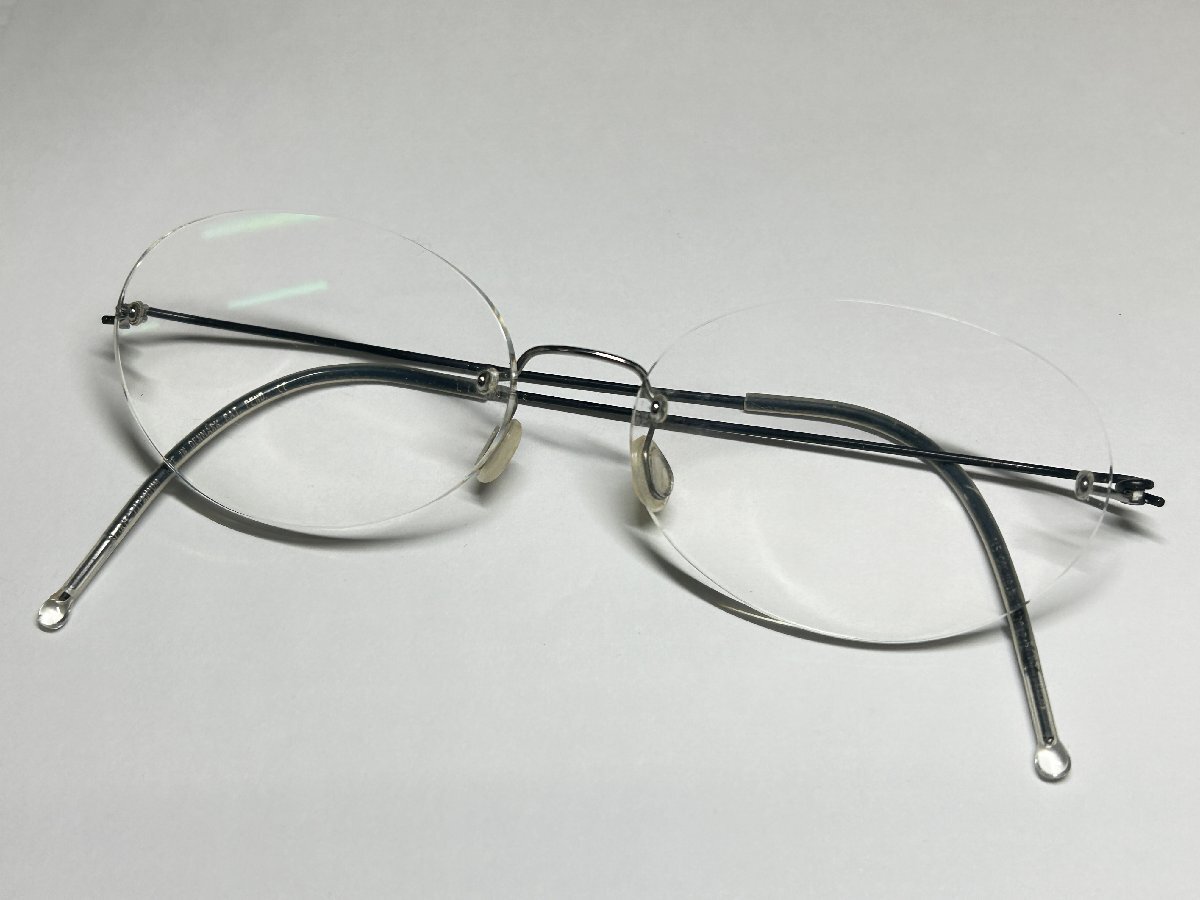 Cadre De Lunettes Vintage Lindberg Spirit Titanium - Modèle U9 Couleur Nude - Fabriqué Au Danemark