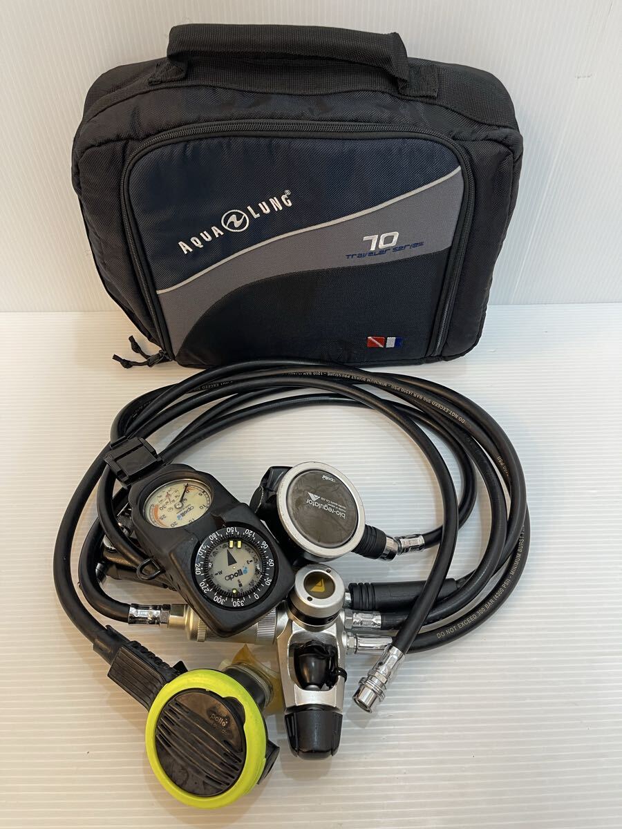 1373 apollo bio-regulator レギュレーター アポロ スキューバダイビング 中古現状品 動作未確認 同梱不可 ...