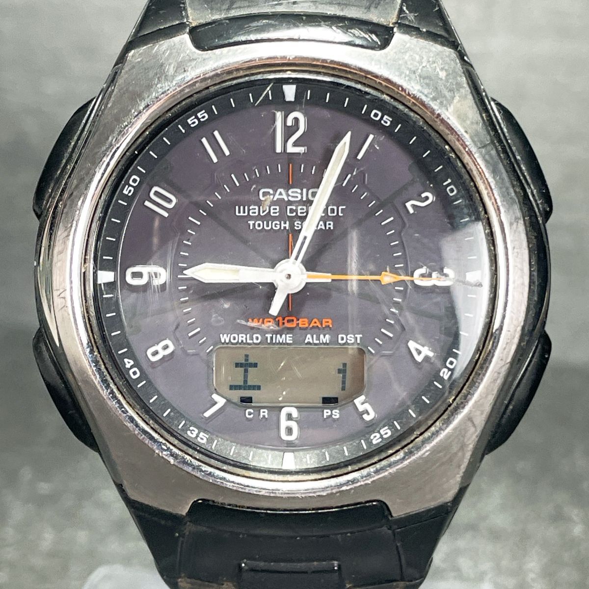 CASIO カシオ WAVE CEPTOR ウェーブセプター WVA-430J-1AJF 腕時計 アナデジ 電波ソーラー タフソーラー 多機能 ...