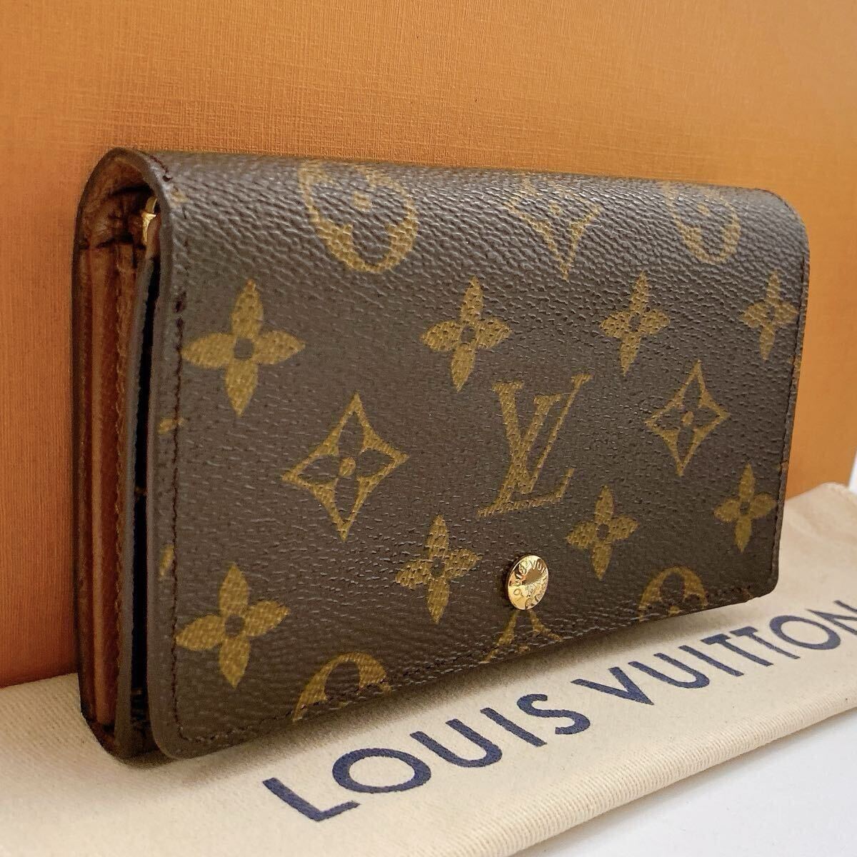 外観極美品】LOUIS VUITTON ルイヴィトン モノグラム ポルトモネ 外観極美品】LOUIS VUITTON ルイヴィトン モノグラム ポルトモネ