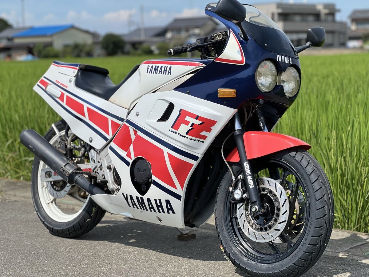 希少 FZ400R 実働 車体 昭和62年 ヤマハ フルカウル (GPZ GSX GPX FZ FZR ZXR ZZR NS CB CBX
