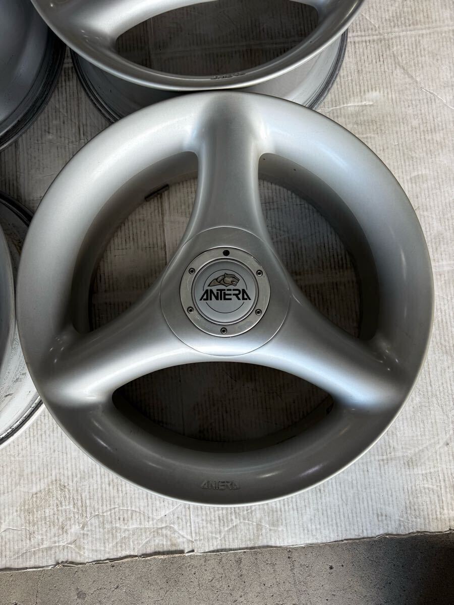 希少 ANTERA type109 17インチ 7J +40 PCD100 5H ハブ57mm 4本 アンティーラ 109 アンテーラ 17× ...