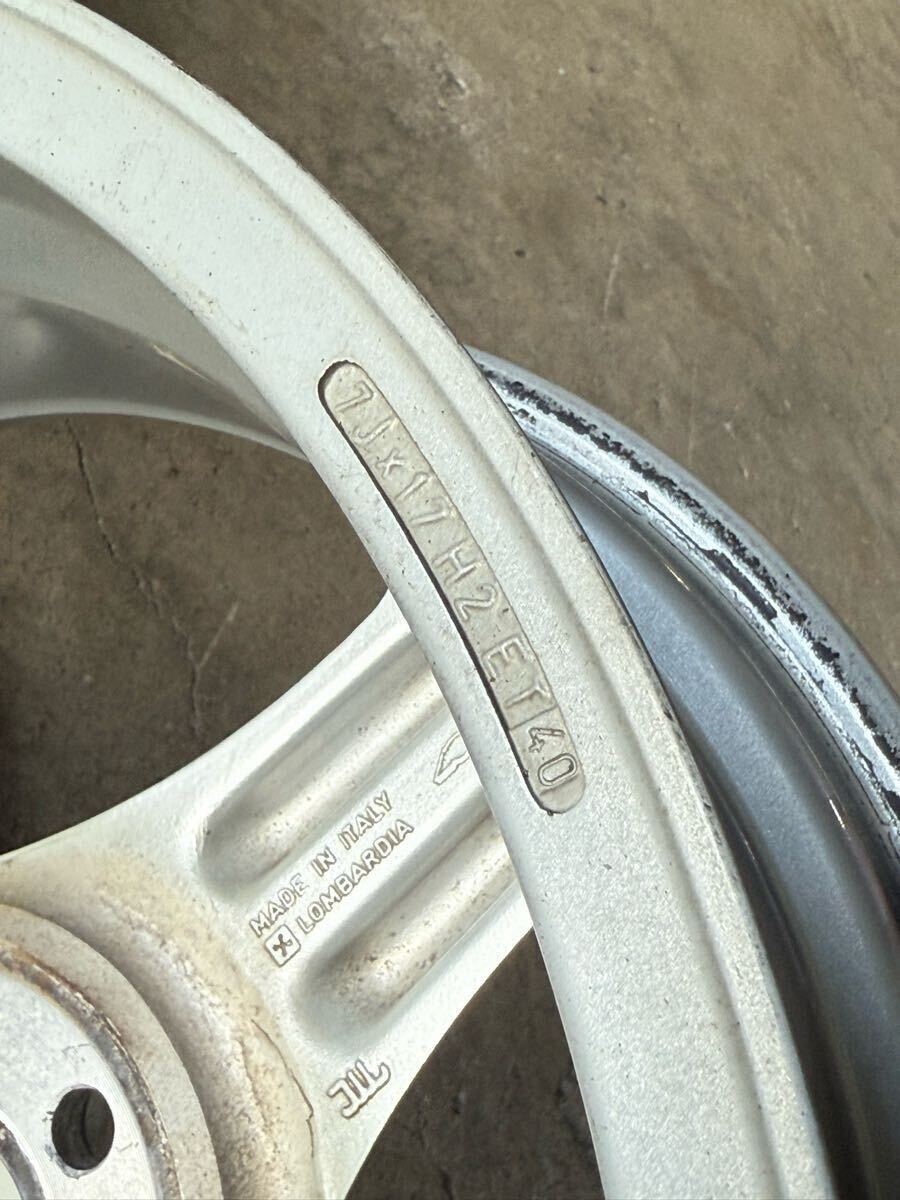 希少 ANTERA type109 17インチ 7J +40 PCD100 5H ハブ57mm 4本 アンティーラ 109 アンテーラ 17× ...