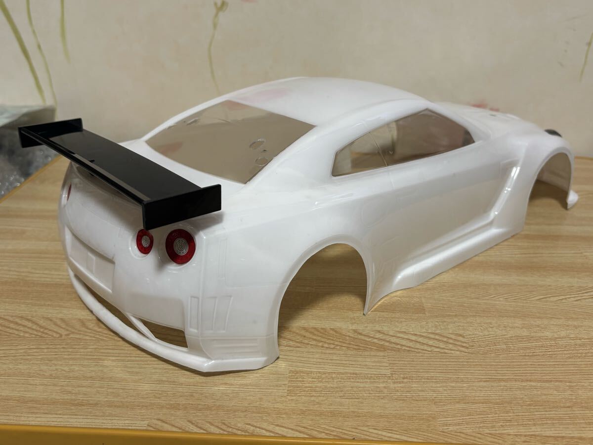 Sumo Racing R35 1/10 タミヤ SUMO POWER 日産 GT-R R35 ホワイト ラジコンボディ TAMIYA NISSAN ドリフト DRIFT ...