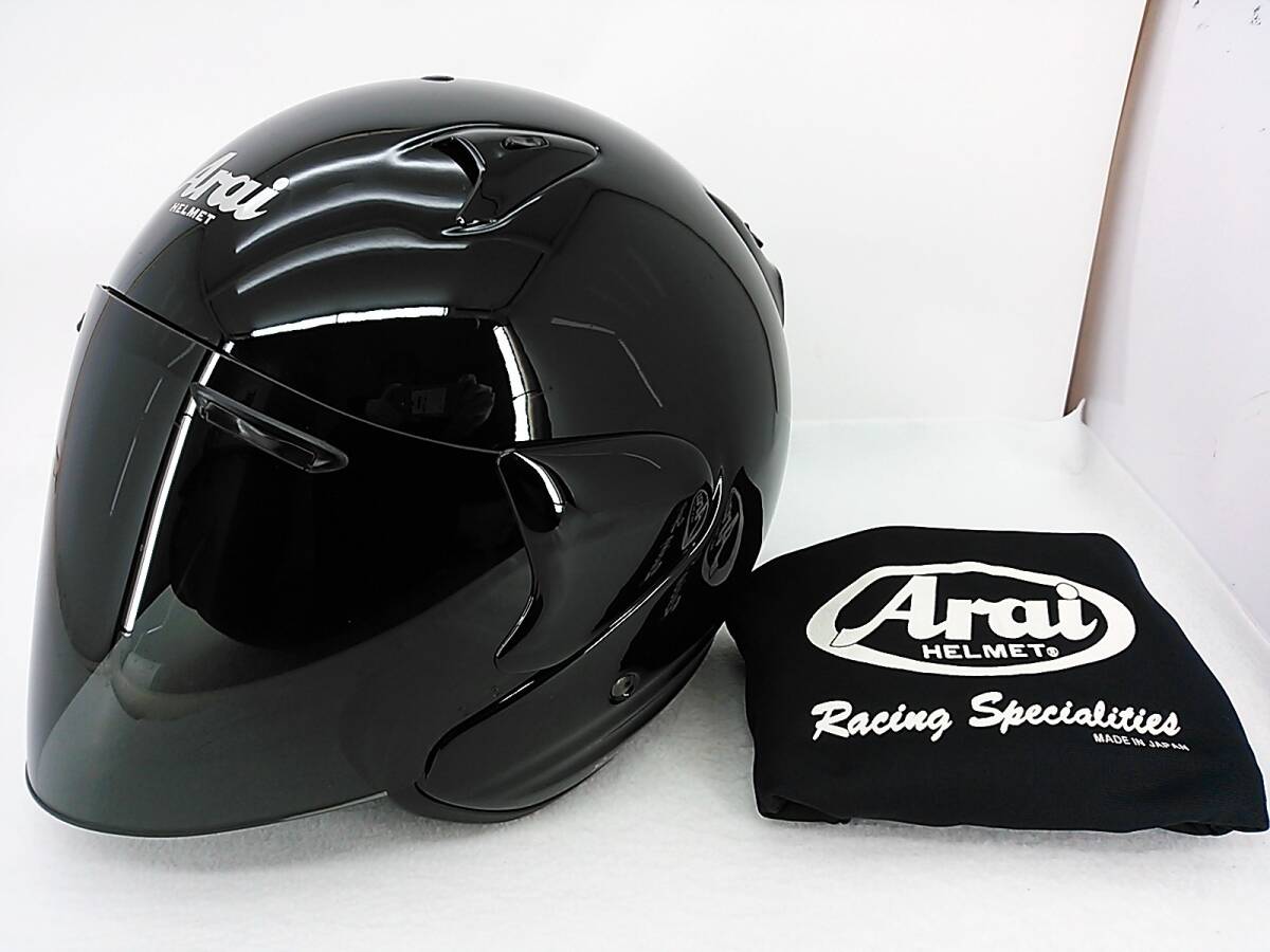 純正販売中 Arai アライ SZ-Fジェットヘルメット ／XL 61-62㎝ ワイン