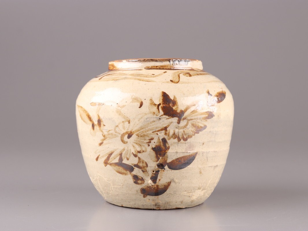 中国古玩 唐物 宋代 越州窯 青磁 小壷 時代物 極上品 初だし