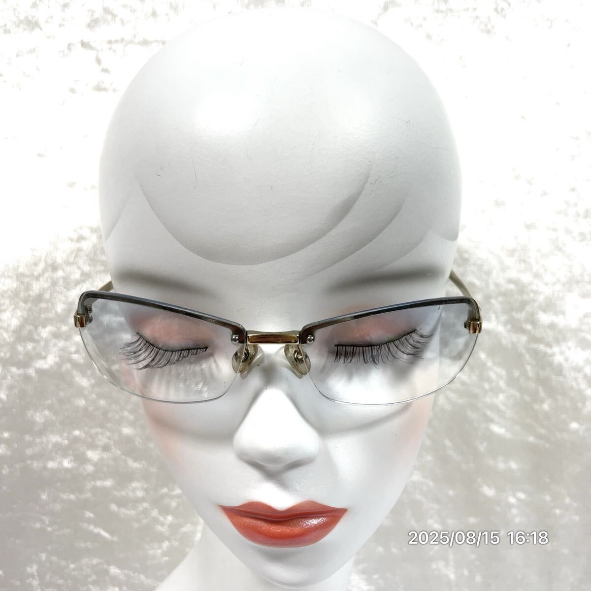 美品 GUCCI グッチ サングラス カラーレンズ クリア ゴールド 希少